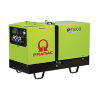 Дизельный генератор портативный PRAMAC P11000 AMF, 400/230V