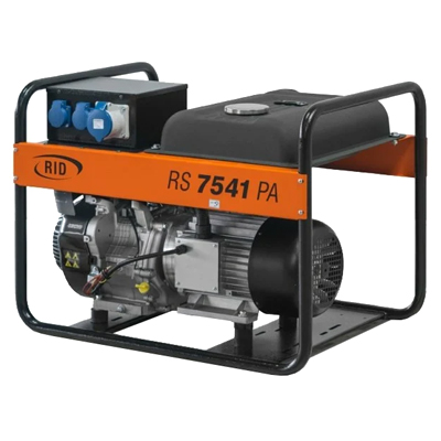Генератор бензиновый RID RS 7541 PAE Генератор бензиновый RID RS 7541 PAE