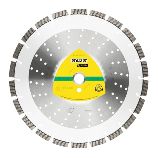 Алмазный диск KLINGSPOR 125x2,4x22,23/9ST/12/S/DT/SUPRA/DT612UT Алмазный диск KLINGSPOR 125x2,4x22,23/9ST/12/S/DT/SUPRA/DT612UT