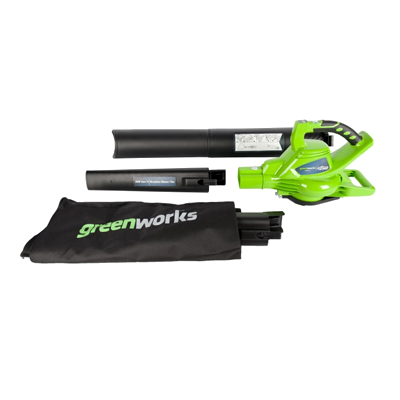 Воздуходув аккумуляторный Greenworks GD40BV Воздуходув аккумуляторный Greenworks GD40BV