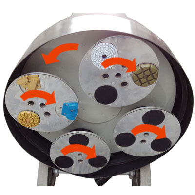 Машина мозаичная PMP 650-1 (планетарная) Машина мозаичная PMP 650-1 (планетарная)