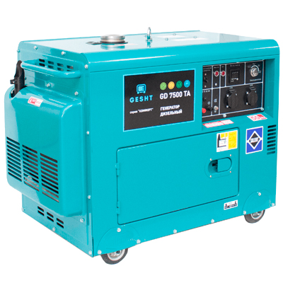 Дизельный генератор GESHT GD 7500 TA Дизельный генератор GESHT GD 7500 TA