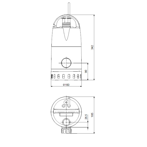 Дренажный насос Grundfos UNILIFT CC9 M1 Дренажный насос Grundfos UNILIFT CC9 M1