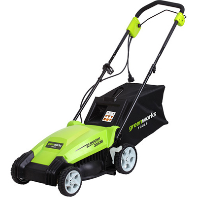 Газонокосилка электрическая Greenworks GLM1035 Газонокосилка электрическая Greenworks GLM1035