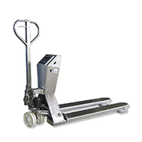 Тележка гидравлическая OXLIFT из нержавеющей стали с весами OXSS20 2000 кг