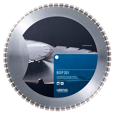 Алмазный диск по бетону Lissmac BSP 201 (500 мм, 24x4,8x14 мм)