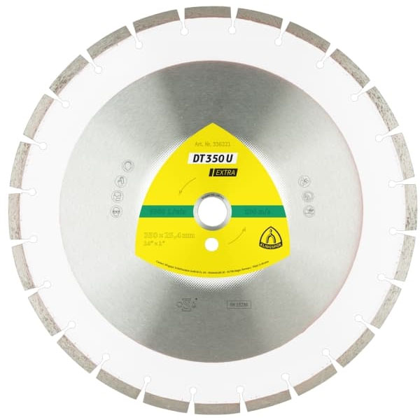 Алмазный диск KLINGSPOR 300x2,8x25,4/21S/10/S/DT/EXTRA/DT350U