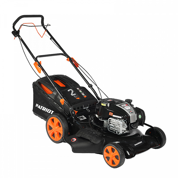 Газонокосилка бензиновая PATRIOT PT 53BSE (Briggs&Stratton, травосборник) Газонокосилка бензиновая PATRIOT PT 53BSE (Briggs&Stratton, травосборник)