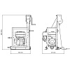 Привод бензиновый Atlas Copco BT 90 G, Honda GX270 Привод бензиновый Atlas Copco BT 90 G, Honda GX270