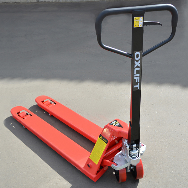 Широковильная гидравлическая тележка OXLIFT OX20-PU115(W850) Широковильная гидравлическая тележка OXLIFT OX20-PU115(W850)