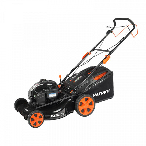 Газонокосилка бензиновая PATRIOT PT 53BSE (Briggs&Stratton, травосборник) Газонокосилка бензиновая PATRIOT PT 53BSE (Briggs&Stratton, травосборник)