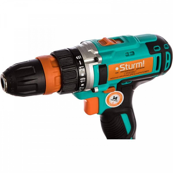 Дрель аккумуляторная Sturm CD3220LT Дрель аккумуляторная Sturm CD3220LT