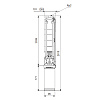 Насос скважинный Grundfos SP 9-36 3x400В (d 101 мм) Насос скважинный Grundfos SP 9-36 3x400В (d 101 мм)