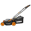 Газонокосилка аккумуляторная WORX WG779E Газонокосилка аккумуляторная WORX WG779E