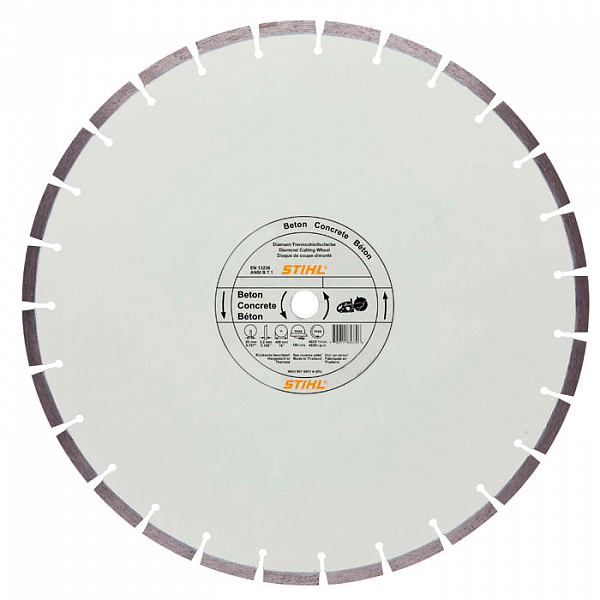 Алмазный диск Stihl D-В10 400 мм (бетон) Алмазный диск Stihl D-В10 400 мм (бетон)