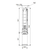 Насос скважинный Grundfos SP 9-23 3x400В (d 140 мм) Насос скважинный Grundfos SP 9-23 3x400В (d 140 мм)