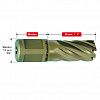 Сверло корончатое Karnasch (Карнаш) GOLD-LINE 12x30 арт. 20.1260u-12 Сверло корончатое Karnasch (Карнаш) GOLD-LINE 12x30 арт. 20.1260u-12