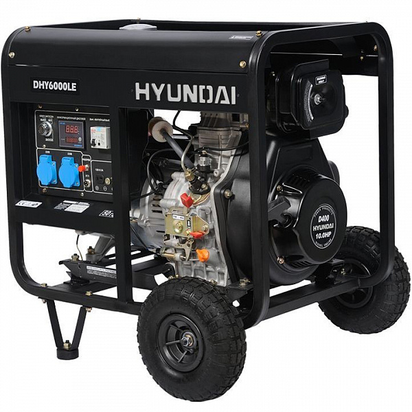 Дизельный генератор HYUNDAI DHY 6000LE Дизельный генератор HYUNDAI DHY 6000LE