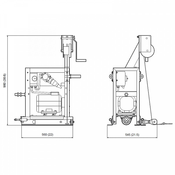 Привод виброрейки Atlas Copco BТ 90E (380 В) Привод виброрейки Atlas Copco BТ 90E (380 В)