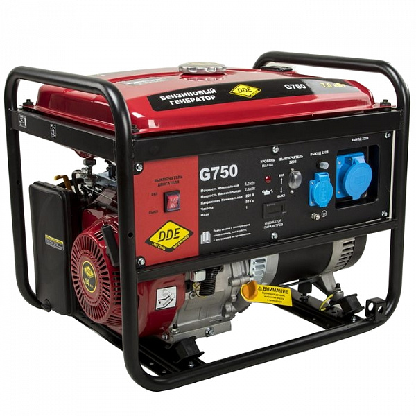 Бензиновый генератор DDE G750 Бензиновый генератор DDE G750