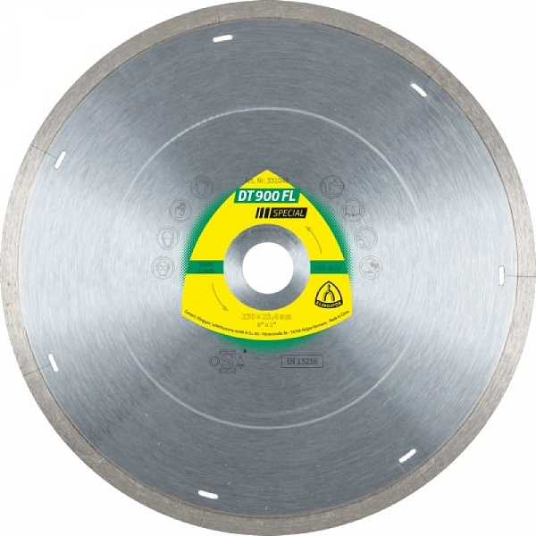 Алмазный диск KLINGSPOR 230x1,8x30/25,4/GRL/S/DT/SPECIAL/DT900FL Алмазный диск KLINGSPOR 230x1,8x30/25,4/GRL/S/DT/SPECIAL/DT900FL