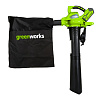 Воздуходув аккумуляторный Greenworks GD40BVK4 Воздуходув аккумуляторный Greenworks GD40BVK4