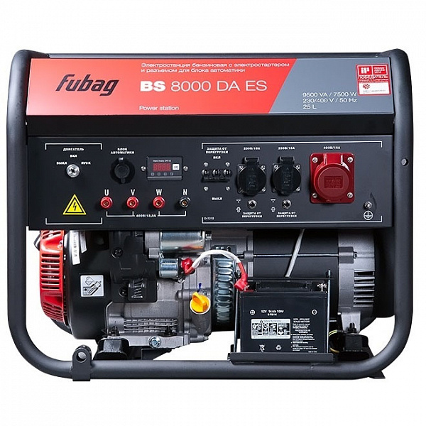 Электростанция бензиновая Fubag BS 8000 DA ES Электростанция бензиновая Fubag BS 8000 DA ES